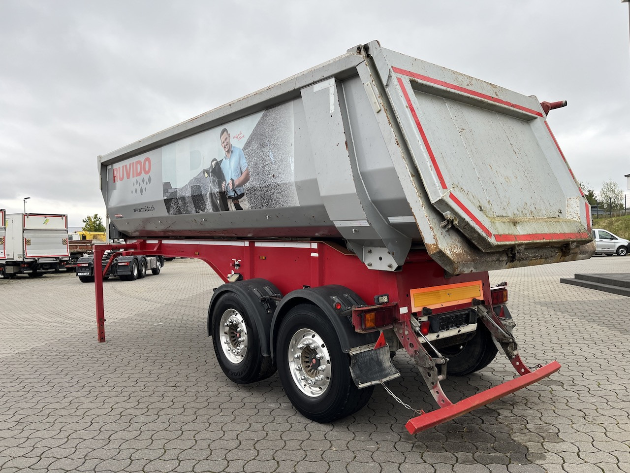 Semireboque basculante Langendorf SKS-HS 18/29  Kippauflieger Stahlmulde Liftachse: foto 6