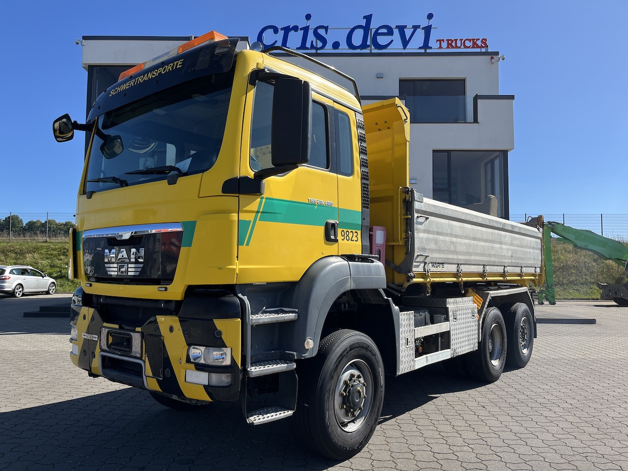 MAN TGS 28.480 6x4 4x4 Dreiseitenkipper Liftachse - Caminhão basculante: foto 1 MAN TGS 28.480 6x4 4x4 Dreiseitenkipper Liftachse - Caminhão basculante: foto 1
