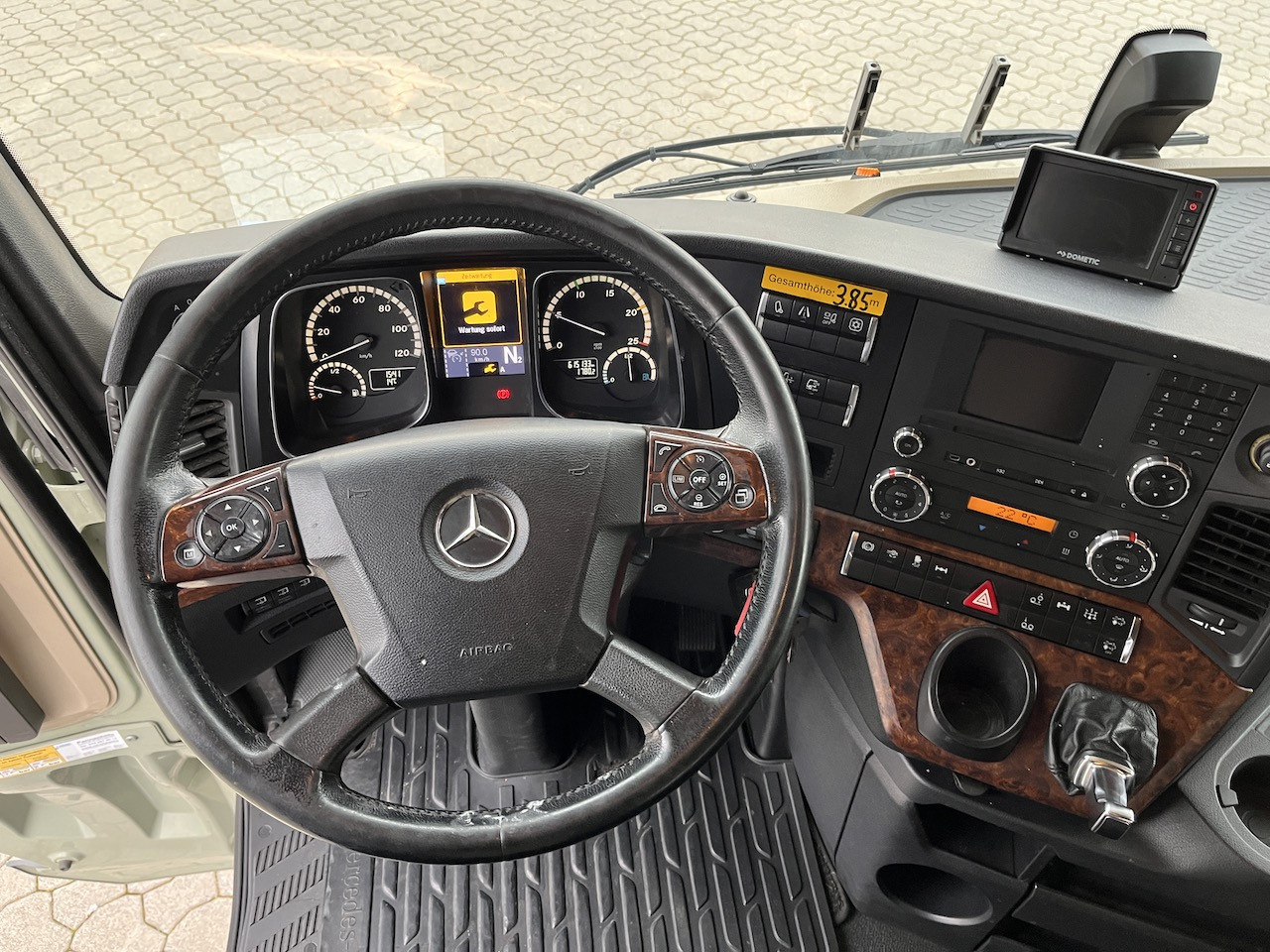 Mercedes-Benz Actros 2545 6x2 Atlas 265-A6 Lenk- Liftachse - Camião de caixa aberta/ Plataforma, Caminhão grua: foto 2 Mercedes-Benz Actros 2545 6x2 Atlas 265-A6 Lenk- Liftachse - Camião de caixa aberta/ Plataforma, Caminhão grua: foto 2