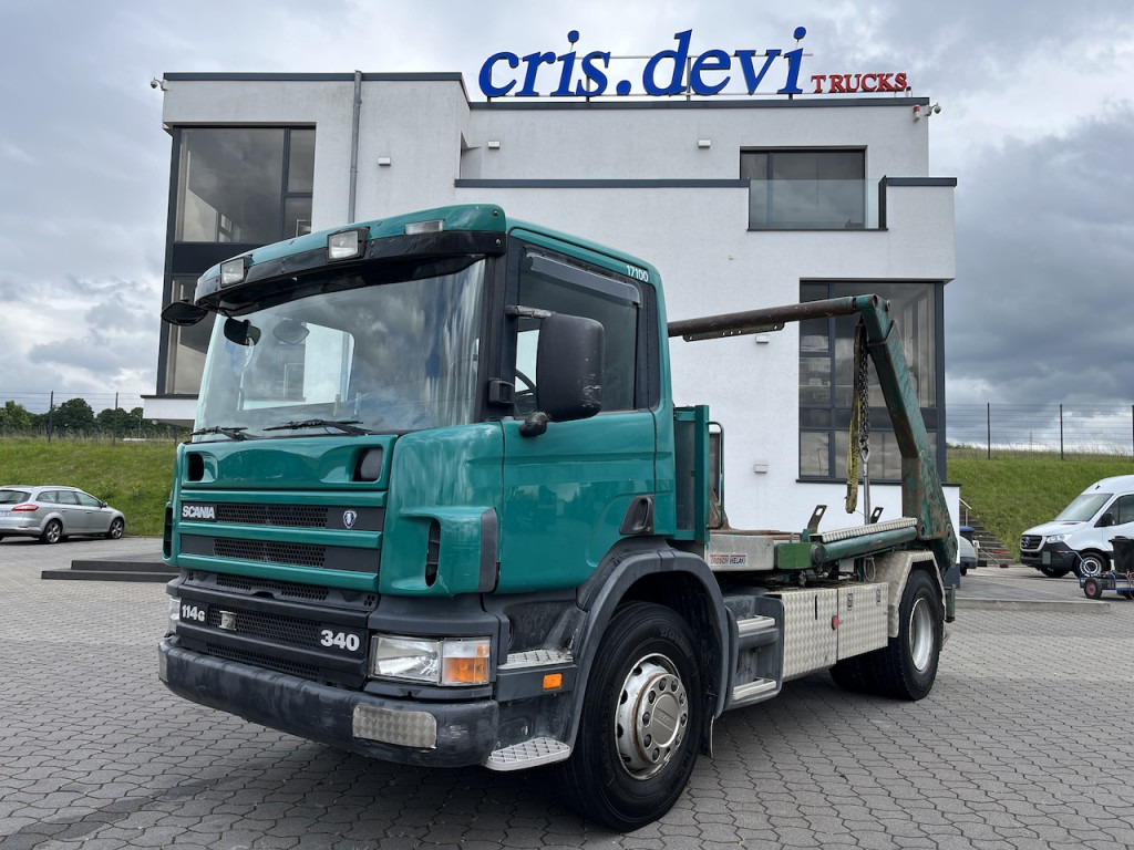 Scania P114 340 4x2 Trösch Absetzkipper Retarder AHK - Caminhão multibenne: foto 1 Scania P114 340 4x2 Trösch Absetzkipper Retarder AHK - Caminhão multibenne: foto 1