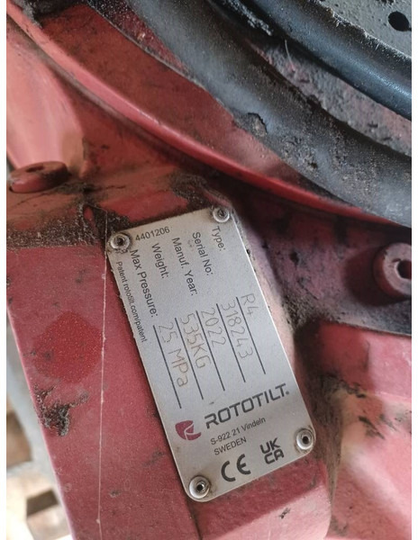 ROTOTILT R4 - Tiltrotator: foto 2 ROTOTILT R4 - Tiltrotator: foto 2