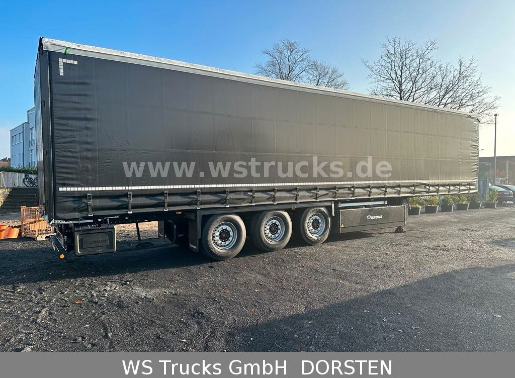 Krone Planauflieger SDP 27 Edscha, Rungen, SAF Achsen - Semi-reboque de lona: foto 3 Krone Planauflieger SDP 27 Edscha, Rungen, SAF Achsen - Semi-reboque de lona: foto 3