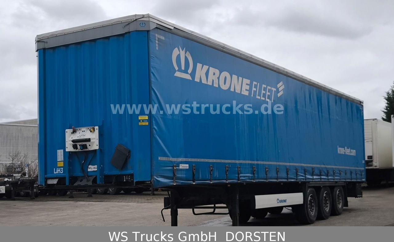 Krone SD 27 Planauflieger mit Edscha | ABS, EBS, XL - Semi-reboque de lona: foto 2 Krone SD 27 Planauflieger mit Edscha | ABS, EBS, XL - Semi-reboque de lona: foto 2