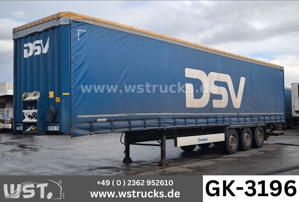 Krone SD 27 Planauflieger mit Edscha | ABS, EBS, XL - Semi-reboque de lona: foto 1 Krone SD 27 Planauflieger mit Edscha | ABS, EBS, XL - Semi-reboque de lona: foto 1