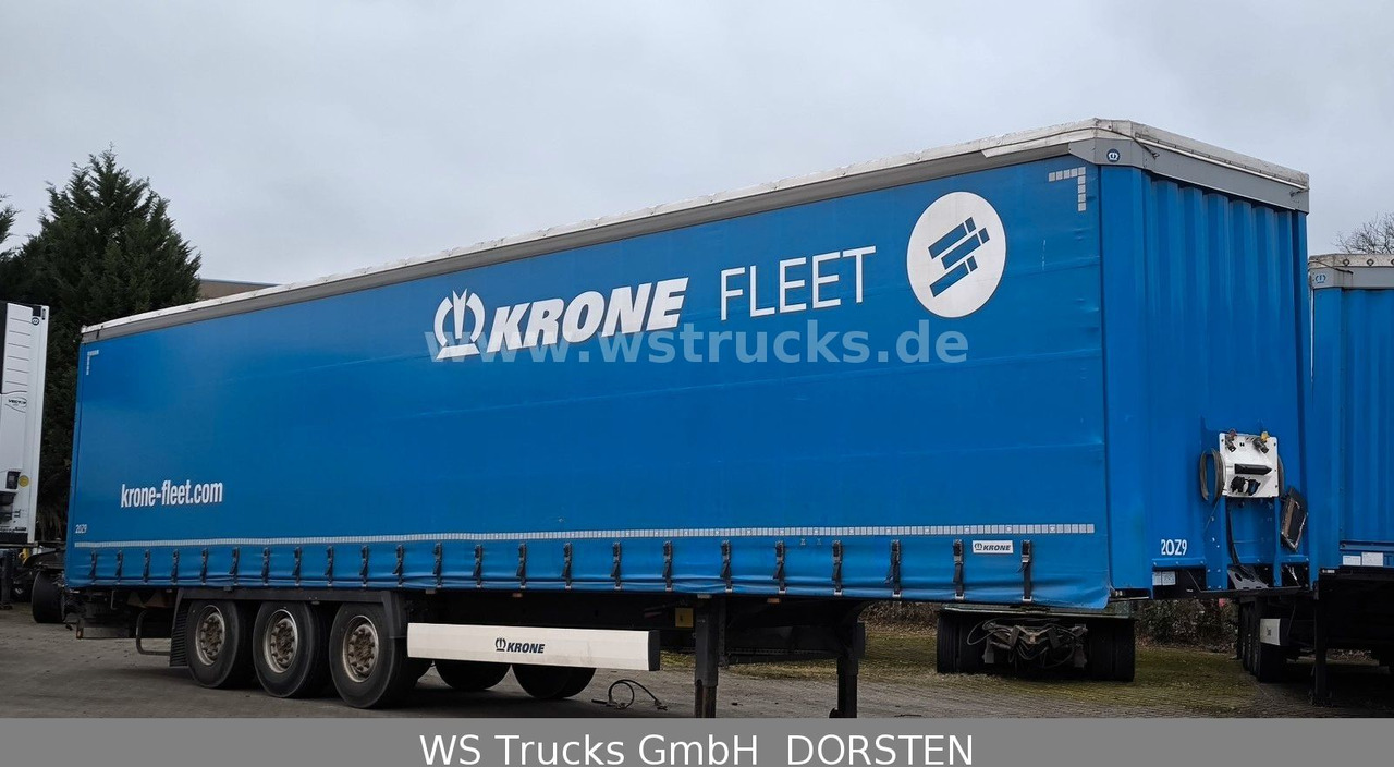 Krone SD 27 Planauflieger mit Edscha | ABS, EBS, XL - Semi-reboque de lona: foto 2 Krone SD 27 Planauflieger mit Edscha | ABS, EBS, XL - Semi-reboque de lona: foto 2