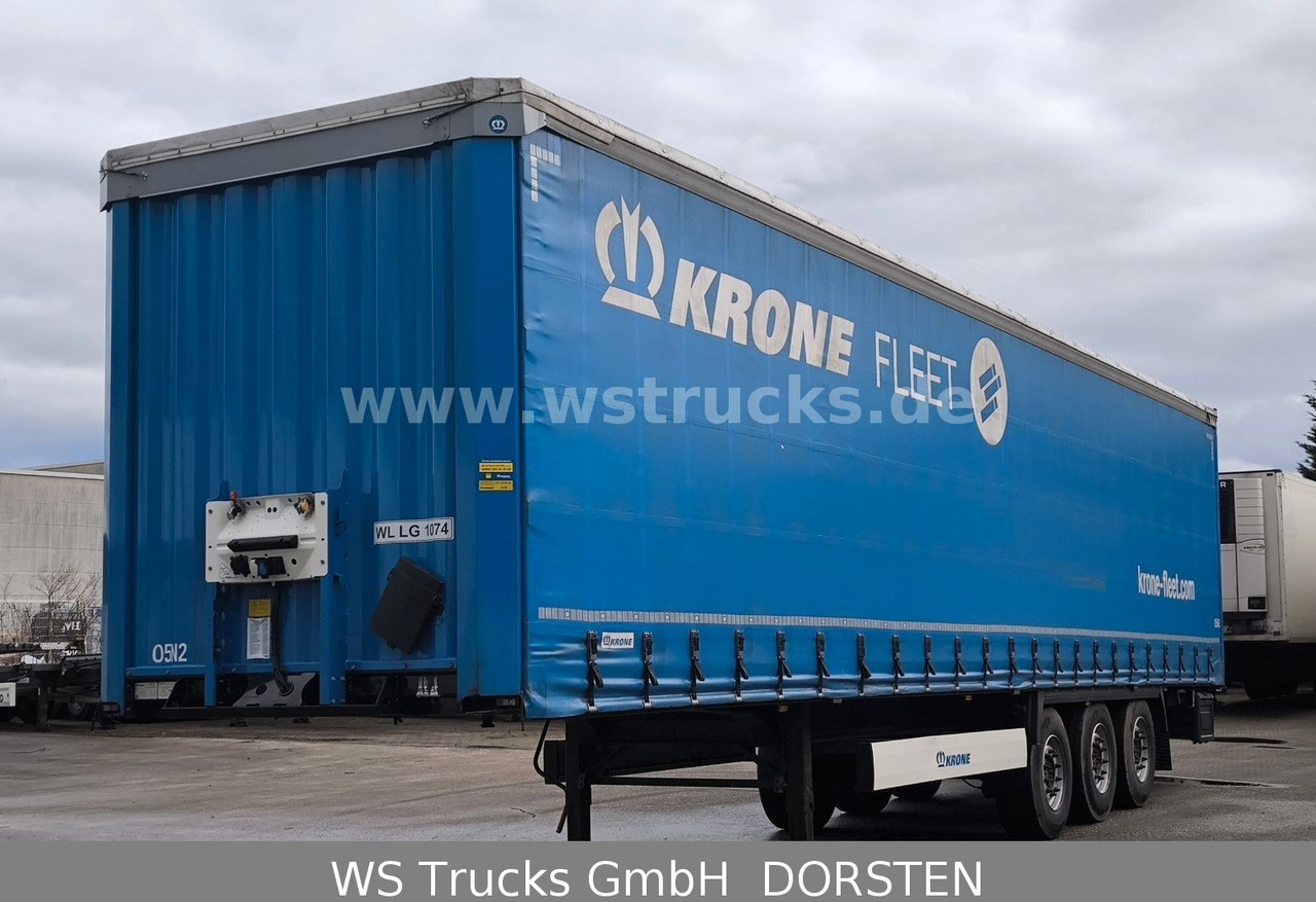 Krone SD 27 Planauflieger mit Edscha | ABS, EBS, XL - Semi-reboque de lona: foto 2 Krone SD 27 Planauflieger mit Edscha | ABS, EBS, XL - Semi-reboque de lona: foto 2