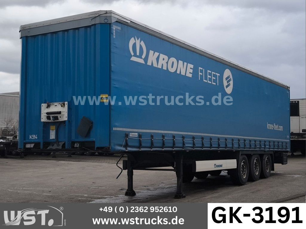 Krone SD 27 Planauflieger mit Edscha | ABS, EBS, XL - Semi-reboque de lona: foto 1 Krone SD 27 Planauflieger mit Edscha | ABS, EBS, XL - Semi-reboque de lona: foto 1