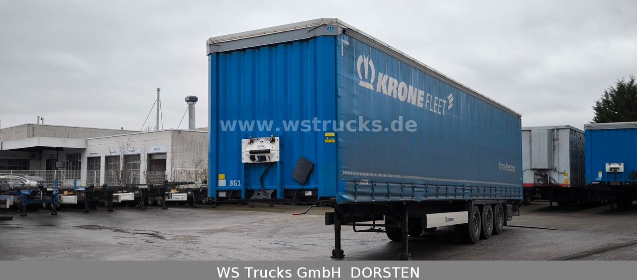 Krone SD 27 Planauflieger mit Edscha | ABS, EBS, XL - Semi-reboque de lona: foto 2 Krone SD 27 Planauflieger mit Edscha | ABS, EBS, XL - Semi-reboque de lona: foto 2