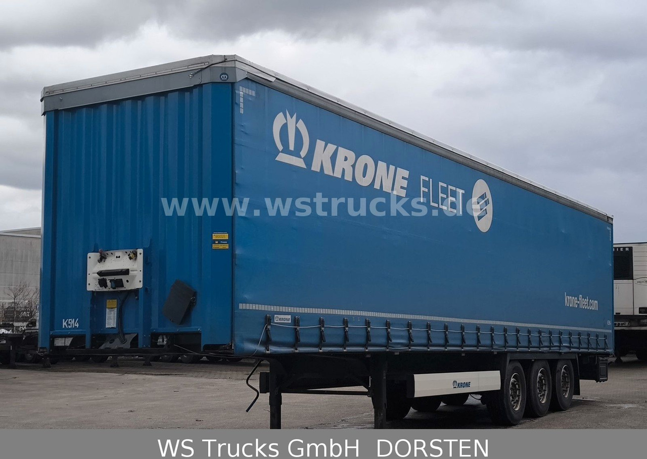 Krone SD 27 Planauflieger mit Edscha | ABS, EBS, XL - Semi-reboque de lona: foto 2 Krone SD 27 Planauflieger mit Edscha | ABS, EBS, XL - Semi-reboque de lona: foto 2