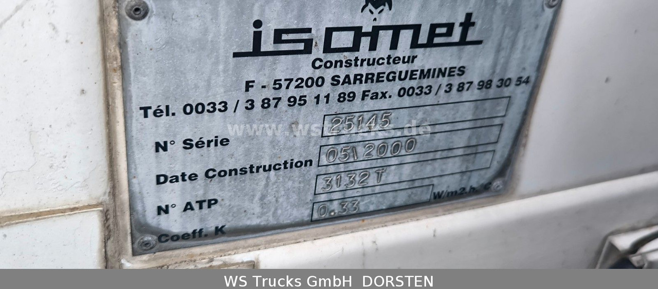 MAN 18.340 Isomet Rohrbahn ( ohne Kühlmaschine ) - Caminhão frigorífico: foto 4 MAN 18.340 Isomet Rohrbahn ( ohne Kühlmaschine ) - Caminhão frigorífico: foto 4