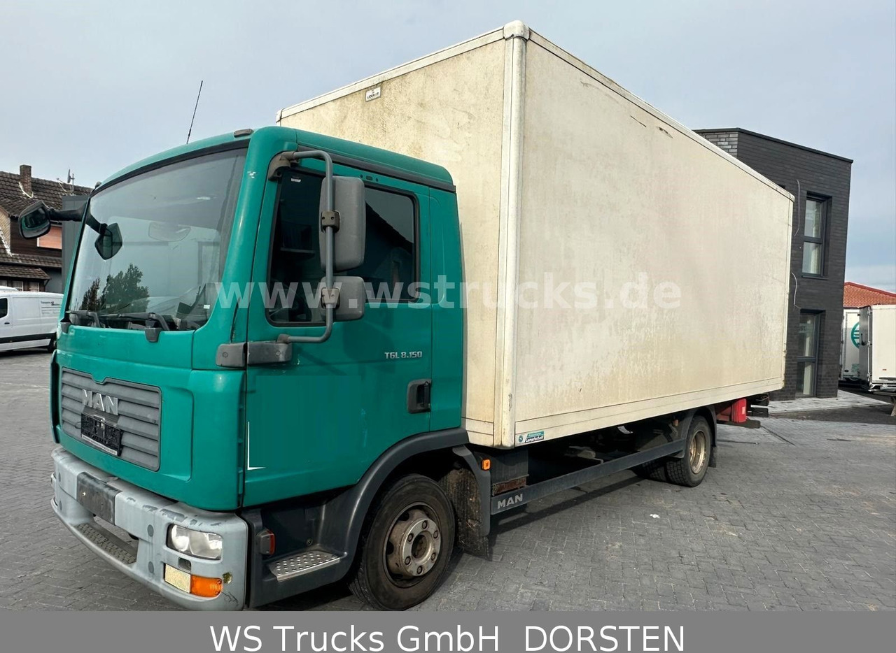 MAN TGL 8.150 Koffer Blatt/Blatt - Carrinha de contentor: foto 3 MAN TGL 8.150 Koffer Blatt/Blatt - Carrinha de contentor: foto 3