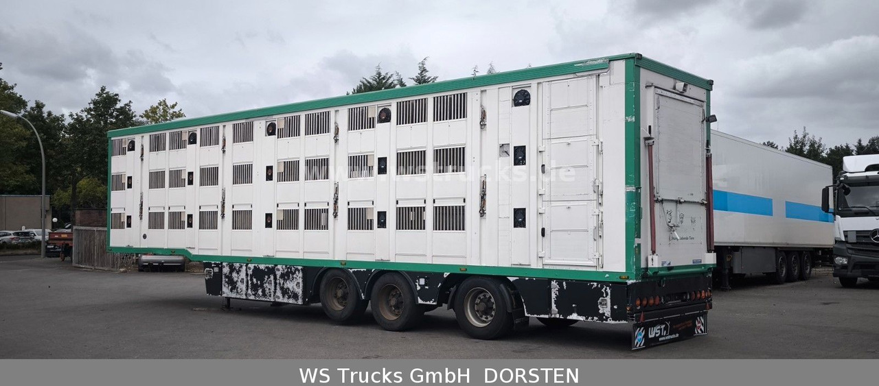 Menke-Janzen 3 Stock , Lenkachse , Hubdach - Semireboque transporte de gado: foto 4 Menke-Janzen 3 Stock , Lenkachse , Hubdach - Semireboque transporte de gado: foto 4