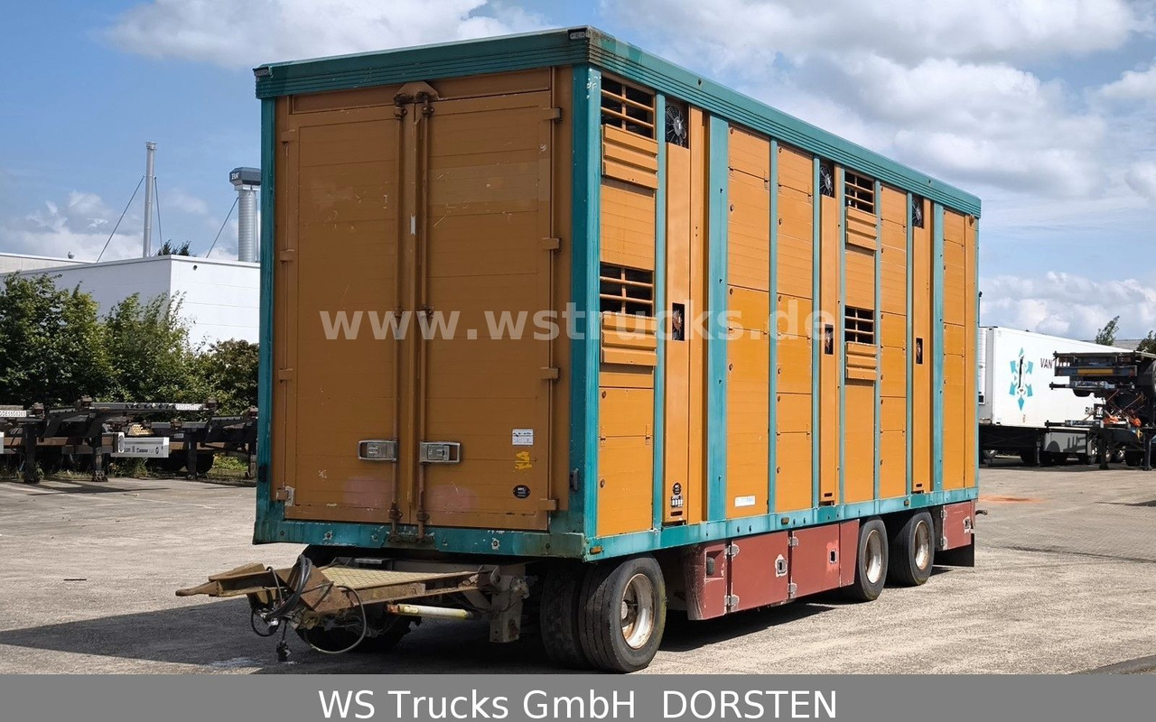 Menke-Janzen Menke 2 Stock Vollalu 8 m Hubdach Viehanhänger - Reboque transporte de gado: foto 2 Menke-Janzen Menke 2 Stock Vollalu 8 m Hubdach Viehanhänger - Reboque transporte de gado: foto 2