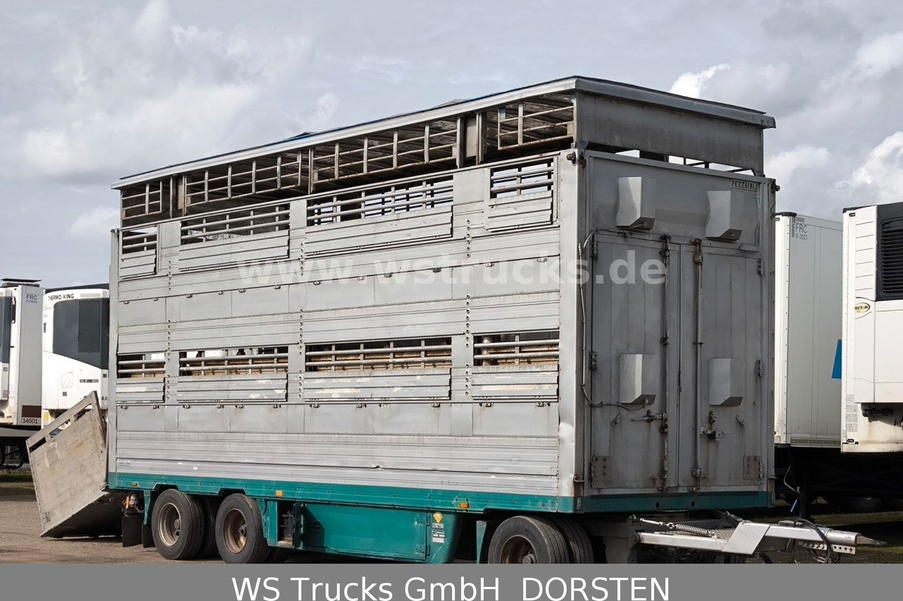 Reboque transporte de gado nuevo Pezzaioli Pezzaiolli 2 Stock RBA31F ausfahrbares Dach: foto 8