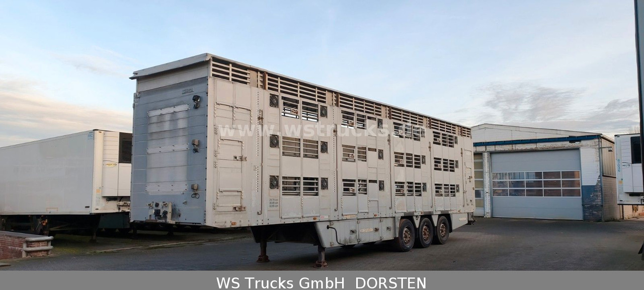 Semireboque transporte de gado Pezzaioli SBA6U 3Stock  Vollausstattung | Hubdach: foto 7