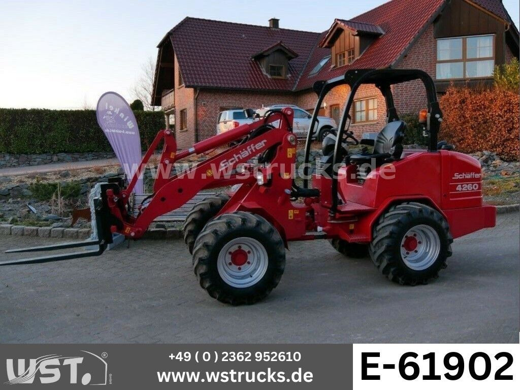 Schäffer 4260 Neuwertig Typ L-H - Carregadeira de rodas: foto 1 Schäffer 4260 Neuwertig Typ L-H - Carregadeira de rodas: foto 1