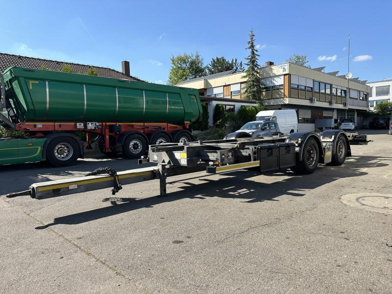 H&W 4 x Tandem Lafette MEGA verzinkt Mitnahmestapl. 7. 3 x Tandem Lafette MEGA verzinkt Mitnahmestapl. 7.82 m - Reboque transportador de contêineres/ Caixa móvel: foto 2 H&W 4 x Tandem Lafette MEGA verzinkt Mitnahmestapl. 7. 3 x Tandem Lafette MEGA verzinkt Mitnahmestapl. 7.82 m - Reboque transportador de contêineres/ Caixa móvel: foto 2