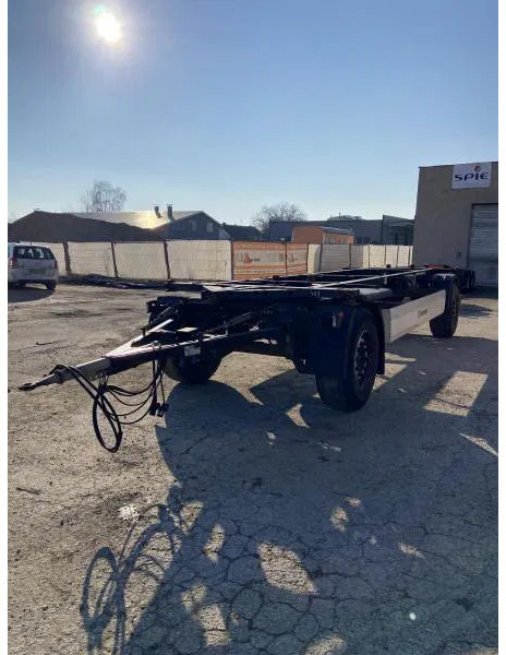 Krone 2- Achs Lafette !! HU/ TÜV NEU !! 2- Achs Lafette !! HU/ TÜV NEU !! - Reboque transportador de contêineres/ Caixa móvel: foto 3 Krone 2- Achs Lafette !! HU/ TÜV NEU !! 2- Achs Lafette !! HU/ TÜV NEU !! - Reboque transportador de contêineres/ Caixa móvel: foto 3