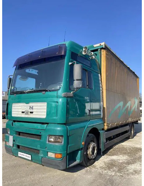 MAN TGA 18.310 BL XXL Jumbo Pritsche Schiebepl. - Caminhão furgão: foto 1 MAN TGA 18.310 BL XXL Jumbo Pritsche Schiebepl. - Caminhão furgão: foto 1