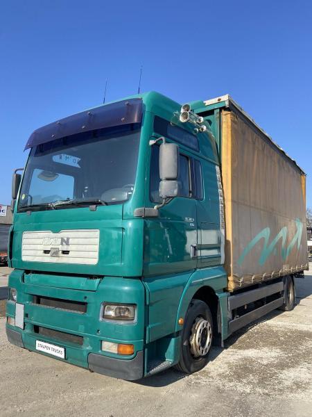MAN TGA 18.310 BL XXL Jumbo Pritsche Schiebepl. - Caminhão furgão: foto 1 MAN TGA 18.310 BL XXL Jumbo Pritsche Schiebepl. - Caminhão furgão: foto 1