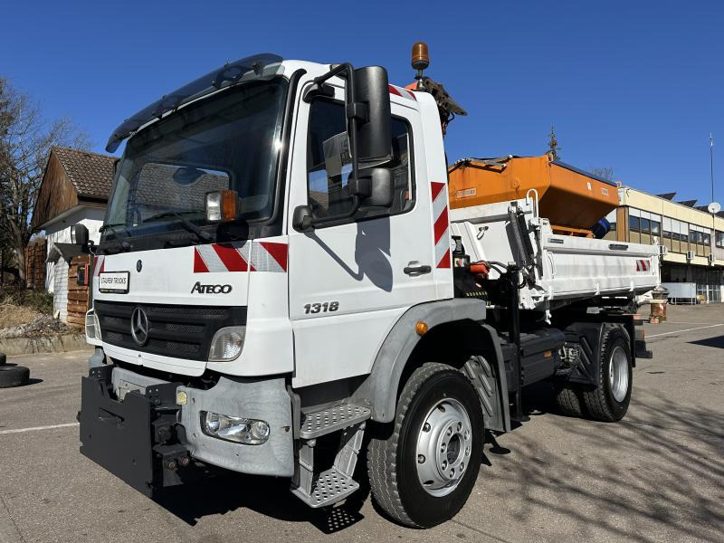 Mercedes 5 x Atego 1318 AK Allrad Kran Palfinger 7001 - Caminhão basculante: foto 4 Mercedes 5 x Atego 1318 AK Allrad Kran Palfinger 7001 - Caminhão basculante: foto 4