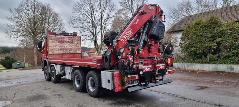 Mercedes-Benz Actros 4146 AK 8X8 FASSI 660 EINZELBER SEILWINDE - Camião de caixa aberta/ Plataforma, Caminhão grua: foto 5 Mercedes-Benz Actros 4146 AK 8X8 FASSI 660 EINZELBER SEILWINDE - Camião de caixa aberta/ Plataforma, Caminhão grua: foto 5