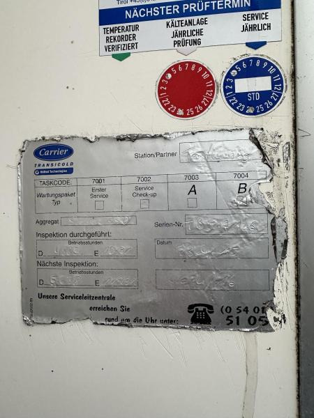 Caminhão frigorífico Scania P 230 Fleisch Rohrbahnen: foto 20