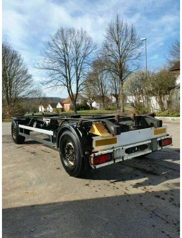 Schmitz Cargobull 4 x Lafette Standard elox/verzinkt TÜV NEU! 4 x Lafette Standard elox/verzinkt TÜV NEU! - Reboque chassi: foto 5 Schmitz Cargobull 4 x Lafette Standard elox/verzinkt TÜV NEU! 4 x Lafette Standard elox/verzinkt TÜV NEU! - Reboque chassi: foto 5