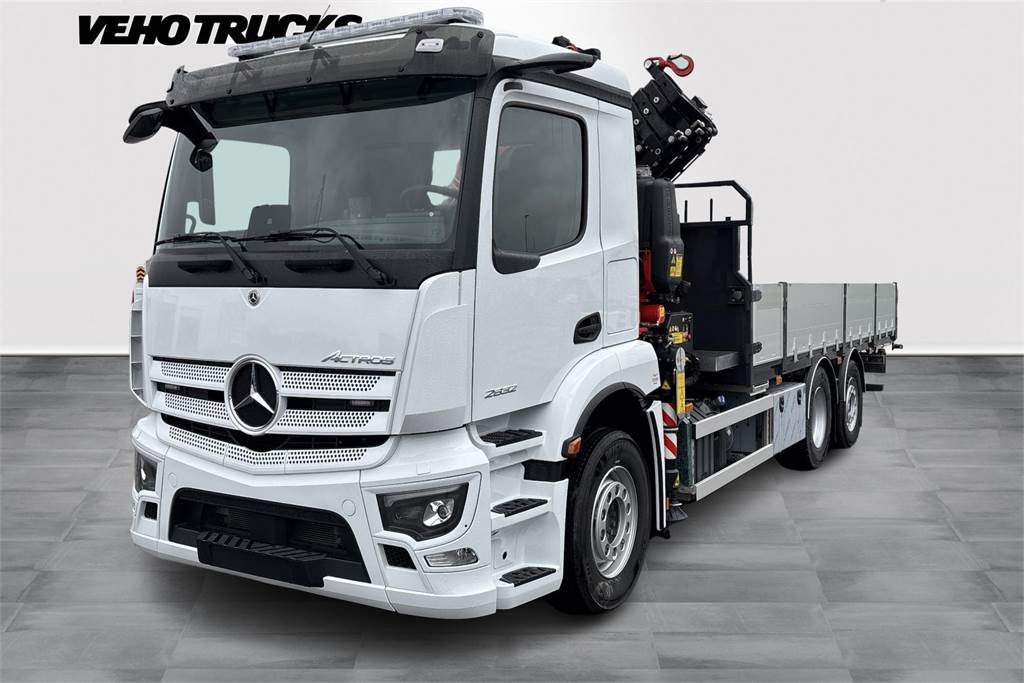 Mercedes-Benz ACTROS 2532 L 6x2 UUSI Nosturiauto - Caminhão grua: foto 1 Mercedes-Benz ACTROS 2532 L 6x2 UUSI Nosturiauto - Caminhão grua: foto 1