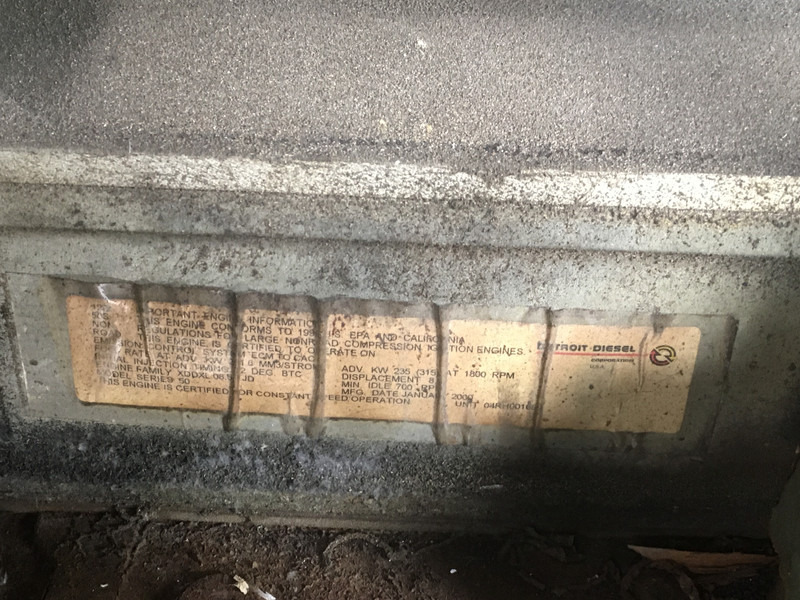 Gerador elétrico Atlas-Copco QAS168 GENERATOR 150 KVA FOR PARTS: foto 6