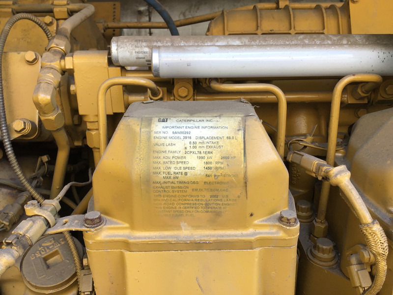 Caterpillar 3516B 9AN-1743191 USED - Gerador elétrico: foto 3 Caterpillar 3516B 9AN-1743191 USED - Gerador elétrico: foto 3