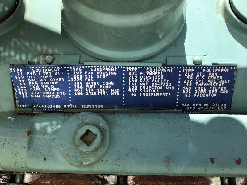 Detroit Diesel 12V71 7123-7305 GENERATOR 438KVA USED - Gerador elétrico: foto 5 Detroit Diesel 12V71 7123-7305 GENERATOR 438KVA USED - Gerador elétrico: foto 5