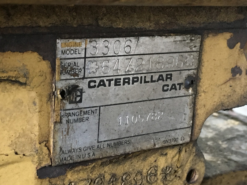 Caterpillar 3306B 64Z-1105782 FOR PARTS - Máquina de construção: foto 5 Caterpillar 3306B 64Z-1105782 FOR PARTS - Máquina de construção: foto 5