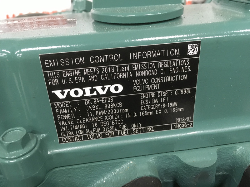 Máquina de construção nuevo Volvo D0.9A-E4 NEW: foto 7