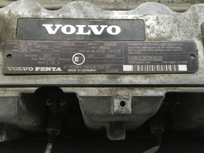 Máquina de construção nuevo Volvo TAD760VE FOR PARTS: foto 6