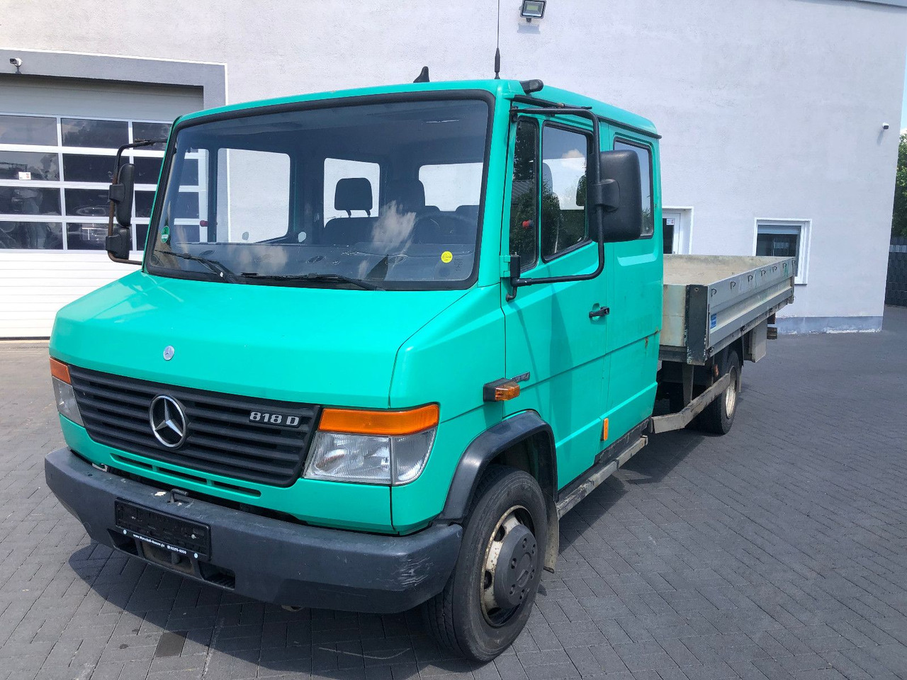 Mercedes-Benz Vario 818 D, DoKa - Furgão caixa aberta, Carrinha cabine dupla: foto 1 Mercedes-Benz Vario 818 D, DoKa - Furgão caixa aberta, Carrinha cabine dupla: foto 1