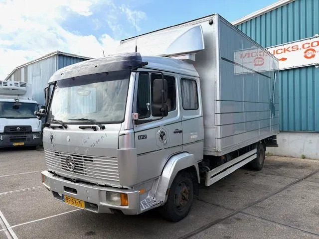 Mercedes-Benz LK 817 (6-CILINDER) ORIGINAL DUTCH TRUCK WITH CLOSED BOX (MANUAL GEARBOX / FULL STEEL SUSPENSION) - Caminhão furgão: foto 1 Mercedes-Benz LK 817 (6-CILINDER) ORIGINAL DUTCH TRUCK WITH CLOSED BOX (MANUAL GEARBOX / FULL STEEL SUSPENSION) - Caminhão furgão: foto 1