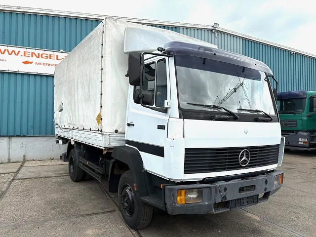 Mercedes-Benz LK 914 (6-CILINDER) WITH TENT BOX (MANUAL GEARBOX / FULL STEEL SUSPENSION / LOADING PLATFORM) - Caminhão com lona: foto 2 Mercedes-Benz LK 914 (6-CILINDER) WITH TENT BOX (MANUAL GEARBOX / FULL STEEL SUSPENSION / LOADING PLATFORM) - Caminhão com lona: foto 2