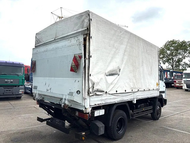 Mercedes-Benz LK 914 (6-CILINDER) WITH TENT BOX (MANUAL GEARBOX / FULL STEEL SUSPENSION / LOADING PLATFORM) - Caminhão com lona: foto 3 Mercedes-Benz LK 914 (6-CILINDER) WITH TENT BOX (MANUAL GEARBOX / FULL STEEL SUSPENSION / LOADING PLATFORM) - Caminhão com lona: foto 3