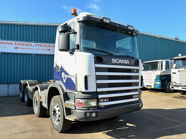 Scania R124-420 C 8x4 FULL STEEL CHASSIS (EURO 3 / FULL STEEL SUSPENSION / REDUCTION AXLES / GRS900 GEARBOX) - Caminhão chassi: foto 3 Scania R124-420 C 8x4 FULL STEEL CHASSIS (EURO 3 / FULL STEEL SUSPENSION / REDUCTION AXLES / GRS900 GEARBOX) - Caminhão chassi: foto 3
