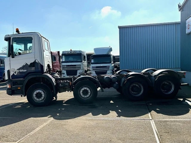 Scania R124-420 C 8x4 FULL STEEL CHASSIS (EURO 3 / FULL STEEL SUSPENSION / REDUCTION AXLES / GRS900 GEARBOX) - Caminhão chassi: foto 4 Scania R124-420 C 8x4 FULL STEEL CHASSIS (EURO 3 / FULL STEEL SUSPENSION / REDUCTION AXLES / GRS900 GEARBOX) - Caminhão chassi: foto 4