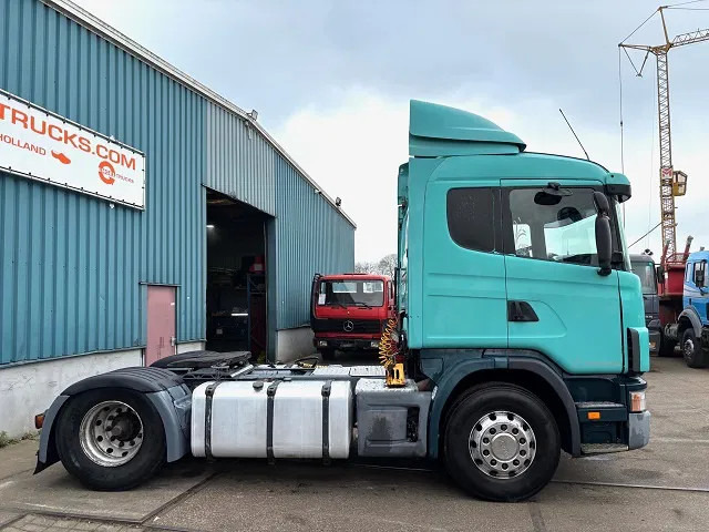 Scania R114-380 LA SLEEPERCAB 4x2 (EURO 2 / MANUAL GEARBOX / HYDRAULIC KIT / P.T.O. / FULL SPOILERSET / ETC.) - Tractor: foto 4 Scania R114-380 LA SLEEPERCAB 4x2 (EURO 2 / MANUAL GEARBOX / HYDRAULIC KIT / P.T.O. / FULL SPOILERSET / ETC.) - Tractor: foto 4