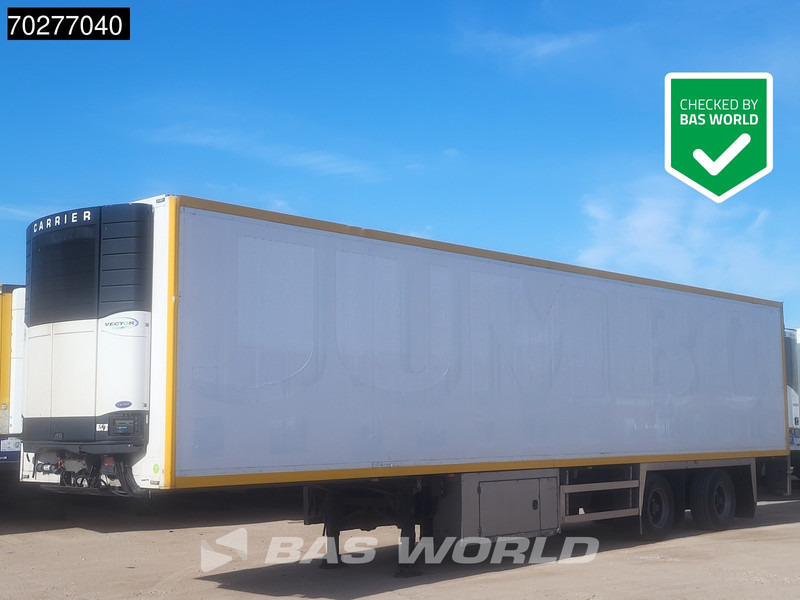 Burg Carrier Vector 1850 MT 2 axles Liftachse+Lenkachse Tailgate - Semireboque frigorífico: foto 1 Burg Carrier Vector 1850 MT 2 axles Liftachse+Lenkachse Tailgate - Semireboque frigorífico: foto 1
