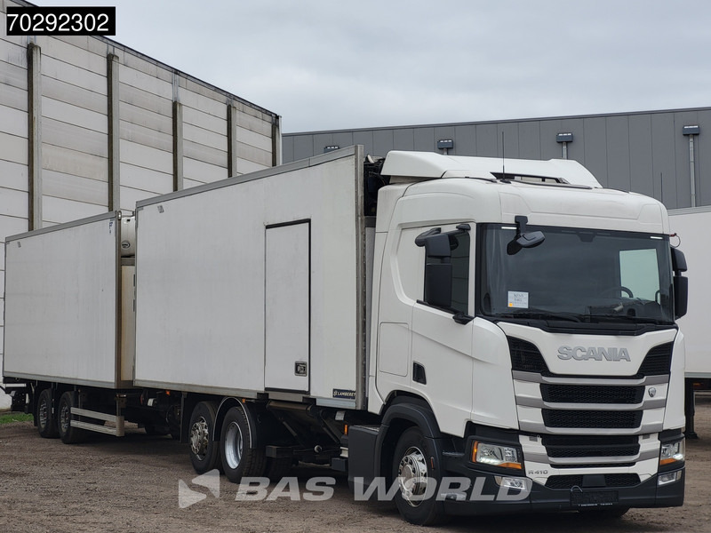 Scania R410 6X2 Refrigerated Combi Lamberet Carrier Retarder Euro 6 - Caminhão: foto 3 Scania R410 6X2 Refrigerated Combi Lamberet Carrier Retarder Euro 6 - Caminhão: foto 3