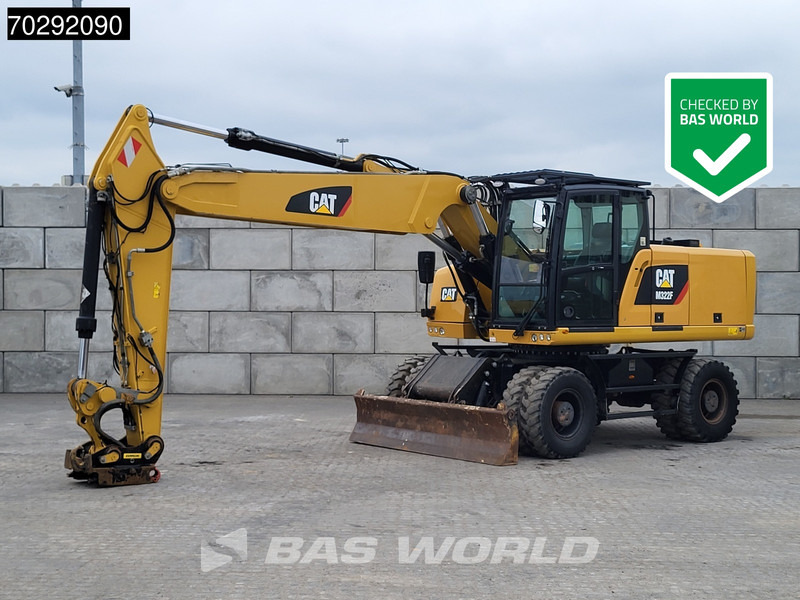 Caterpillar M322 F - Escavadeira de rodas: foto 1 Caterpillar M322 F - Escavadeira de rodas: foto 1