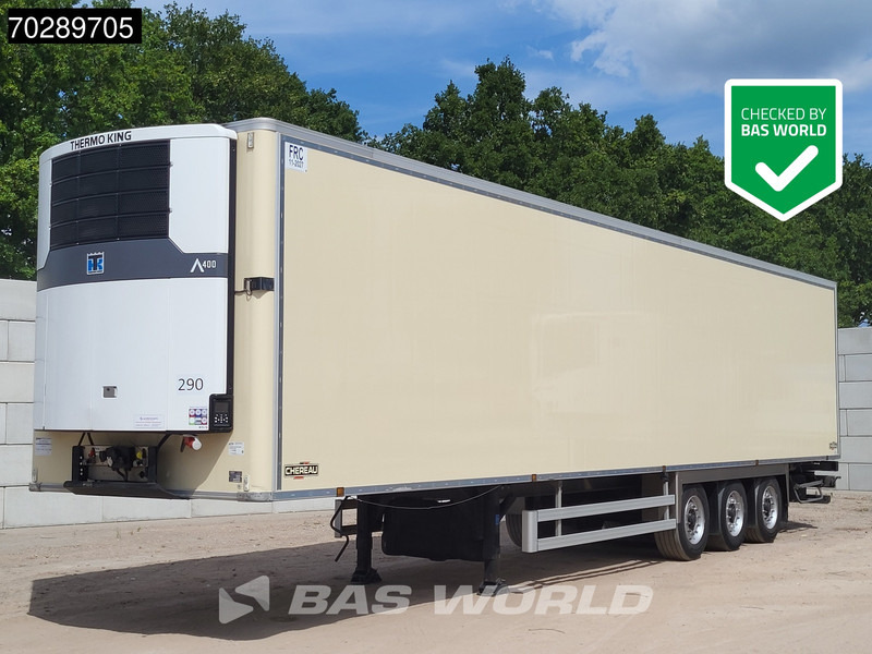 Chereau Thermo King A400 3 axles Meat Fleisch Valid FRC - ATP - Semireboque frigorífico: foto 1 Chereau Thermo King A400 3 axles Meat Fleisch Valid FRC - ATP - Semireboque frigorífico: foto 1