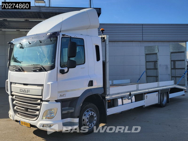 DAF CF 250 4X2 18tons NL-Truck Machine transporter Hydraulic ramps Euro 6 - Caminhão transporte de veículos: foto 5 DAF CF 250 4X2 18tons NL-Truck Machine transporter Hydraulic ramps Euro 6 - Caminhão transporte de veículos: foto 5