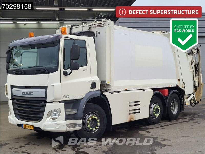 DAF CF 290 6X2 NL-Truck Haller Medim DEFECT! superstructure Lift+Steering Axle ACC Euro 6 - Caminhão de lixo: foto 1 DAF CF 290 6X2 NL-Truck Haller Medim DEFECT! superstructure Lift+Steering Axle ACC Euro 6 - Caminhão de lixo: foto 1