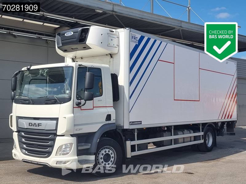DAF CF 300 4X2 20.5tonner Carrier Supra 1250 Lamberet ladebordwand ACC Euro 6 - Caminhão frigorífico: foto 1 DAF CF 300 4X2 20.5tonner Carrier Supra 1250 Lamberet ladebordwand ACC Euro 6 - Caminhão frigorífico: foto 1