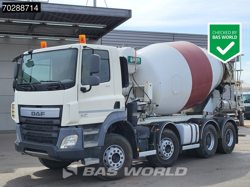 DAF CF 410 8X4 9m3 Imer Mixer Big-Axle Manual Euro 6 - Caminhão betoneira: foto 1 DAF CF 410 8X4 9m3 Imer Mixer Big-Axle Manual Euro 6 - Caminhão betoneira: foto 1
